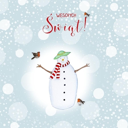 Picture of Clear Creation Karnet Swarovski kwadrat CL3508_PO wita Bawan