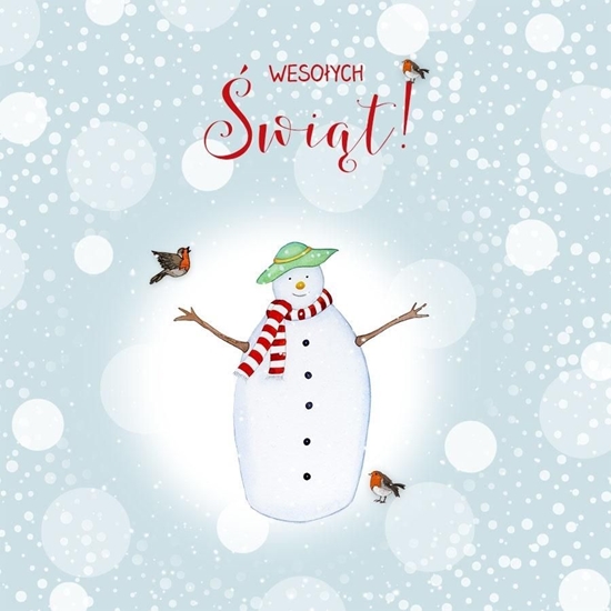 Picture of Clear Creation Karnet Swarovski kwadrat CL3508_PO wita Bawan