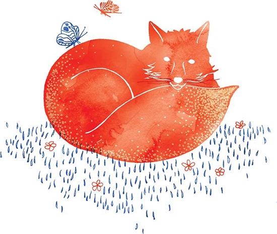 Picture of Clear Creation Karnet Swarovski kwadrat Lis (CL2608)