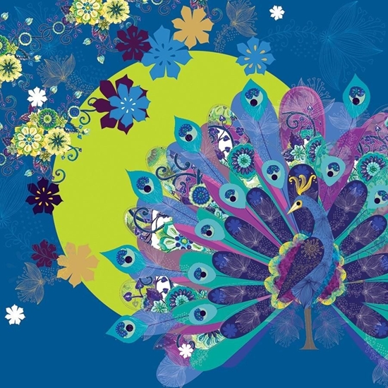 Picture of Clear Creation Karnet Swarovski kwadratowy Paw (CL0710)