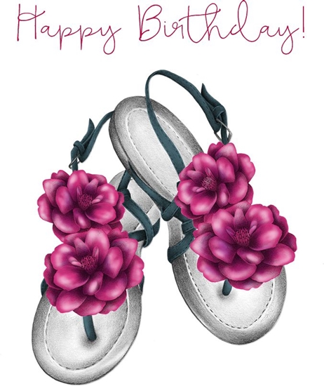 Picture of Clear Creation Karnet urodzinowy Swarovski kwadrat sanday (CL0317)