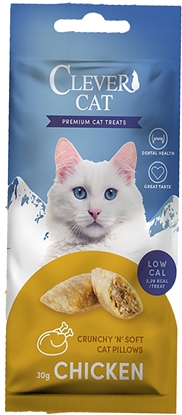 Picture of Clever Cat Pillows 30 g Chicken