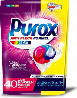 Изображение Clovin Kapsuki do prania Color 40 szt.