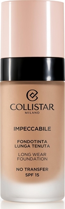 Attēls no Collistar COLLISTAR IMPECCABILE LONG WEAR FOUNDATION SPF 15 5N - AMBER 30ML
