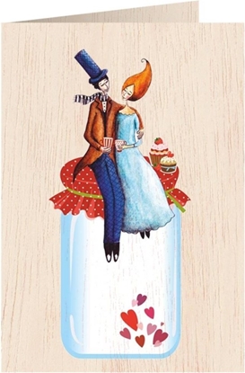 Picture of Cozywood Karnet drewniany C6 + koperta lub soik