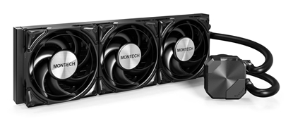 Picture of CPU COOLER MULTI SOCKET BLACK/HYPERFLOW SILENT360(B) MONTECH