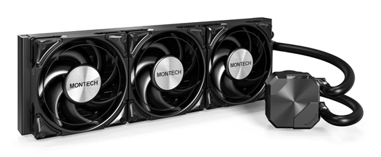 Picture of CPU COOLER MULTI SOCKET BLACK/HYPERFLOW SILENT360(B) MONTECH