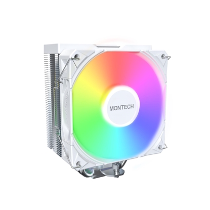 Picture of CPU COOLER MULTI SOCKET WHITE/NX400 ARGB (W) MONTECH