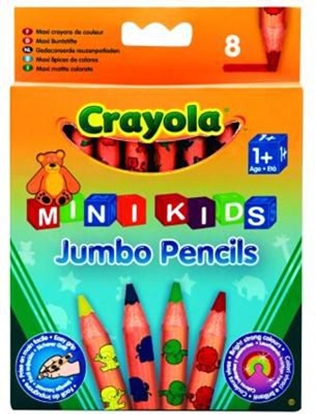 Attēls no Crayola CRAYOLA Kredki oówkowe jumbo 8 szt. - 3678