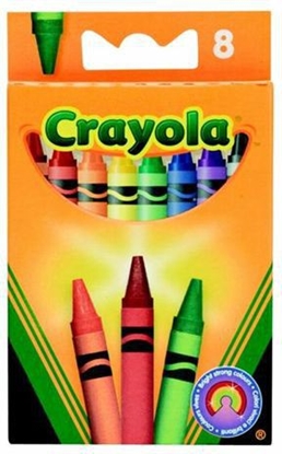Attēls no Crayola CRAYOLA Kredki wiecowe 8 szt - 0008