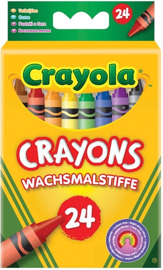 Изображение Crayola Kredki wiecowe 24 szt. - 0024