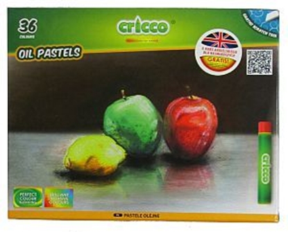 Attēls no Cricco Pastele olejne 36 kolorw
