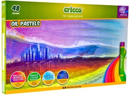 Attēls no Cricco Pastele olejne 48 kolorw