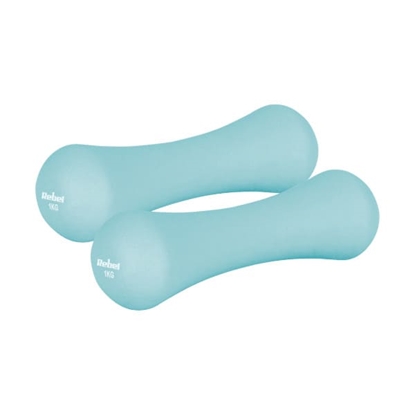 Изображение Čuguna neoprēna hanteles 2x1kg, REBEL ACTIVE