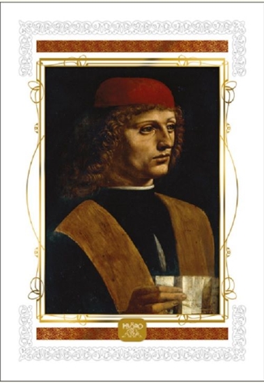 Picture of DA VINCI Karnet Leonardo DaVinci 16x23 cm + koperta (B-3J 515 003)