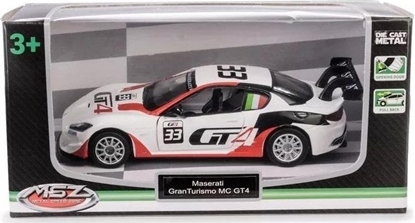 Picture of Daffi MSZ 1:43 Maserati GranTurismo MC GT4 67355A white