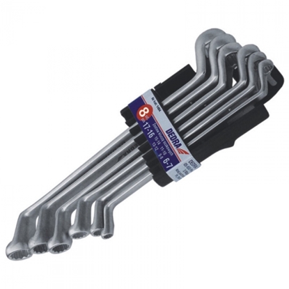 Picture of Dedra Zestaw kluczy oczkowych odgitych 6-17mm 6szt. (1404)