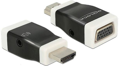 Picture of Delock Adapter HDMI-A male > VGA female with Audio