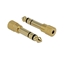 Picture of Delock Adapter Stereo plug 6.35 mm > Stereo jack 3.5 mm 3 pin metal