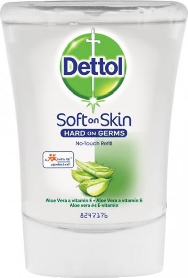 Picture of Dettol Antybakteryjne mydo w pynie, wkad do bezdotykowego aplikatora Aloe Vera 250ml