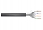 Изображение DIGIT Kabel instalacyjny zewntrzny elowany kat.6A, U/FTP, Fca, AWG 23/1, PE, 500m, czarny, szpula