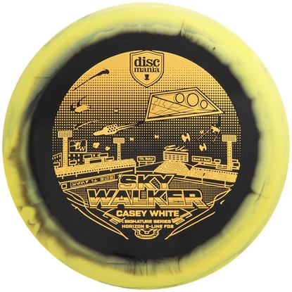 Picture of Discmania Discgolf Fairway Driver S-LINE HORIZON SKY WALLKER 3 Black/Yellow 7/4/0/2