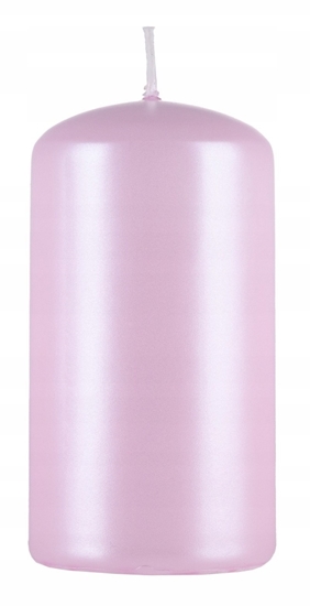 Picture of Donau Home wieca Standardowa lakierowana róowa pera, 60x115mm