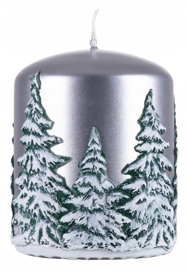 Picture of Donau Home wieca sup Frozen Dreams, 70x90mm, srebrny