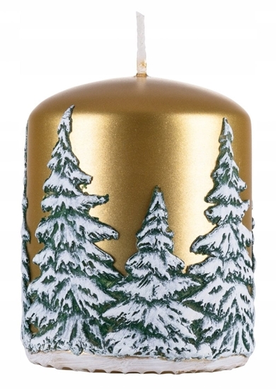 Picture of Donau Home wieca supek Frozen Dreams, 70x90mm, zoty