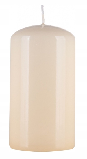 Picture of Donau Home wieca supek Standardowy Poysk, 60x115mm, kremowy