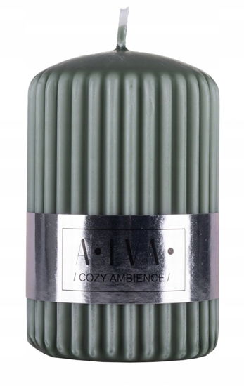 Picture of Donau Home wieca supkowa ryflowana Alva, 60x90mm, zielony