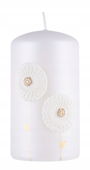 Picture of Donau Home wieca supkowa z dmuchawcami, 70x130mm, biay