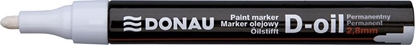 Изображение Donau Marker olejowy DONAU D-Oil, okrgy, 2,8mm, biay () - 5901503659472