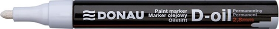 Изображение Donau Marker olejowy DONAU D-Oil, okrgy, 2,8mm, biay () - 5901503659472