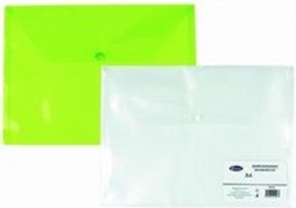 Attēls no Donau TECZKA KOPERTOWA ZATRZASK PP DONAU A4 TRANSPARENTNA 180 MIC.