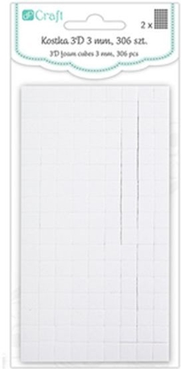 Picture of DP Craft Kostka 3D 3 mm, 306 sztuk DPKD-002