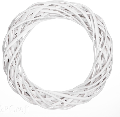 Picture of DP Craft Wianek wiklinowy 36cm biay (DPDN-030)