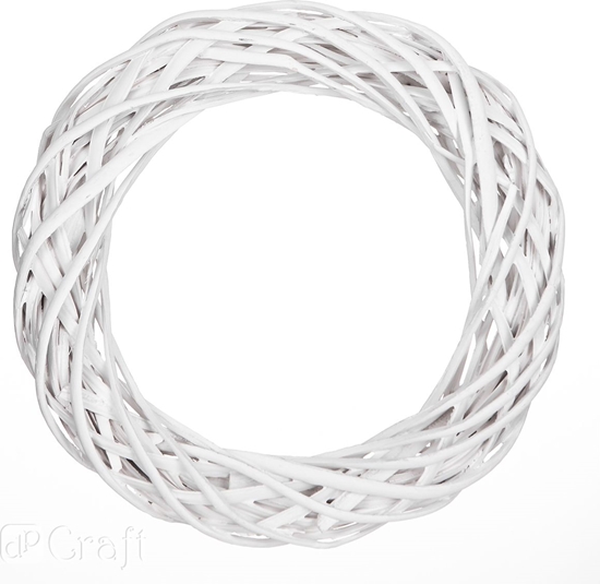 Picture of DP Craft Wianek wiklinowy 36cm biay (DPDN-030)