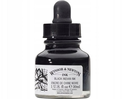 Изображение Draw Ink 030 Black Indian ink 30 ml (m pipett) 030