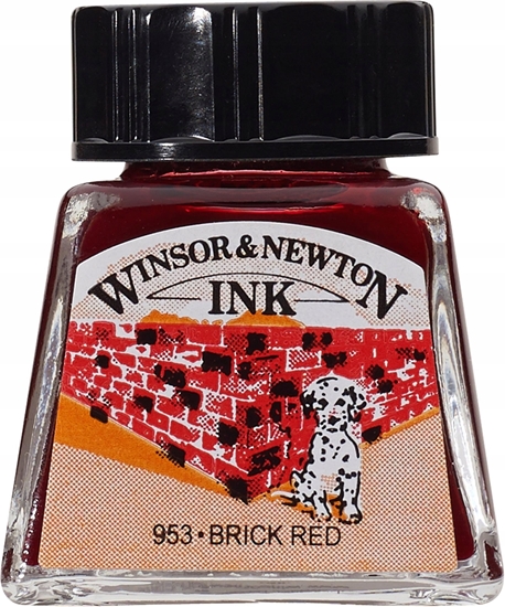 Picture of Drawing Ink 14ml Brick Red 040