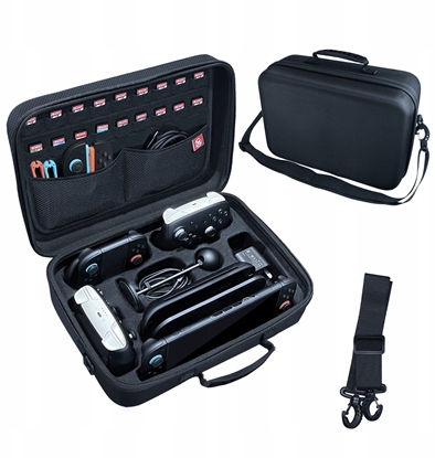 Picture of Dua Torba Walizka Futera Etui Sztywne Eva Case Do Nintendo Switch 2 / Ns 2 / Jys-ns2323