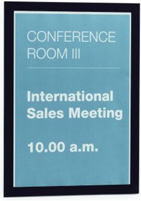 Attēls no Durable Samoprzylepna ramka informacyjna A4 czarna 2szt. (4872-01)