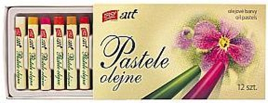 Изображение Easy Pastele olejne 12 kolorów EASY (234003)