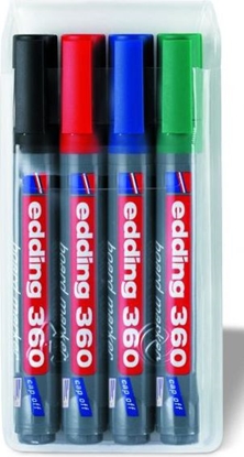 Attēls no Edding Markery suchocieralne do tablic 360 4szt. (EG5064)
