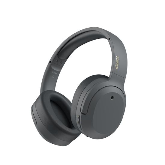 Picture of Edifier | Wireless Over-Ear Headphones | W820NB Plus | Built-in microphone | Bluetooth | ANC | Gray