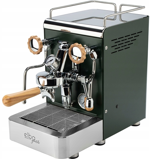 Picture of Elba Gentile Espresso Machine RAL6009 fir green