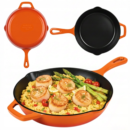 Picture of EMALIOWANA PATELNIA ELIWNA 26cm HAGE ORANGE