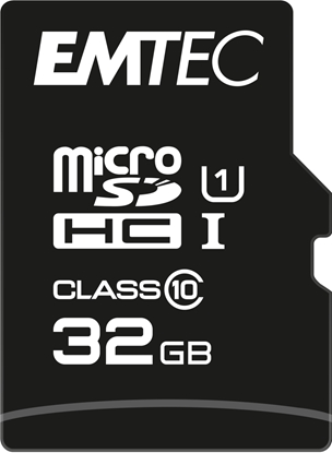 Picture of Emtec MicroSDHC 32GB UHS-I U1 EliteGold