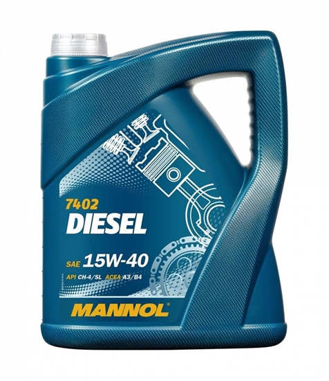 Picture of ENGINE OIL MANNOL DIESEL 15W/40 5L