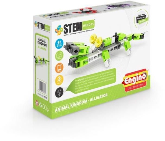 Picture of Engino Seria królestwo zwierzt Alligator (264323)